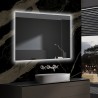 Espejo led baño cuadrado retroiluminado SUPRA - CRISTALED