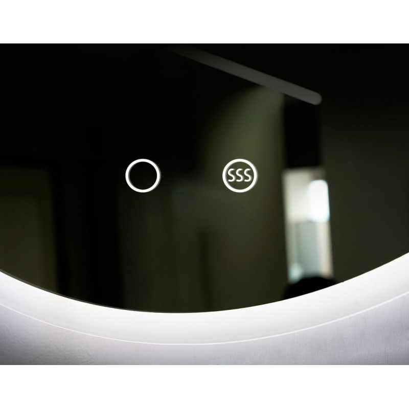 Espejo led retroiluminado con luz frontal difusa Francia - LEDIMEX