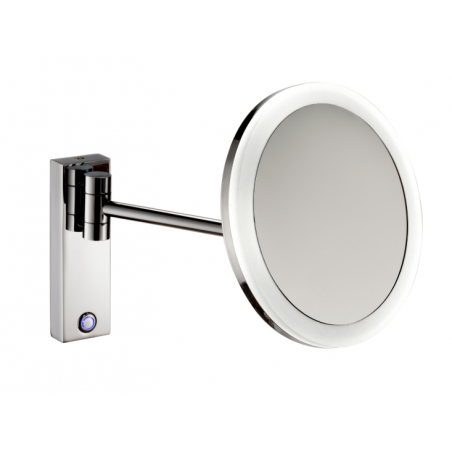 Espejos cosmético redondo con sensor luz led