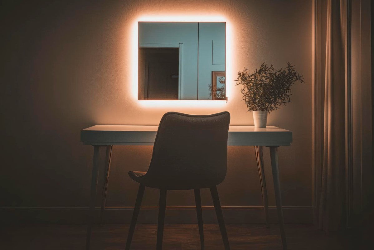 ¿QUÉ VENTAJA TIENE UN ESPEJO TÁCTIL CON LUZ LED?