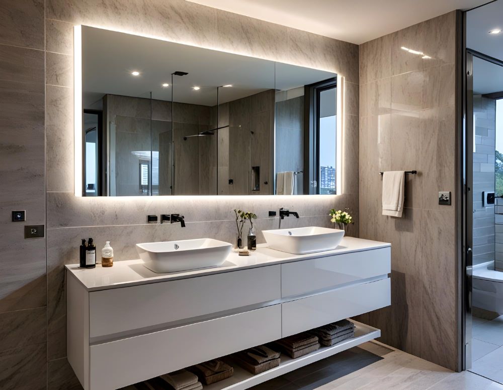 5 RAZONES POR LAS QUE DEBERÍAS CONSIDERAR ESPEJOS DECORATIVOS GRANDES CON LED