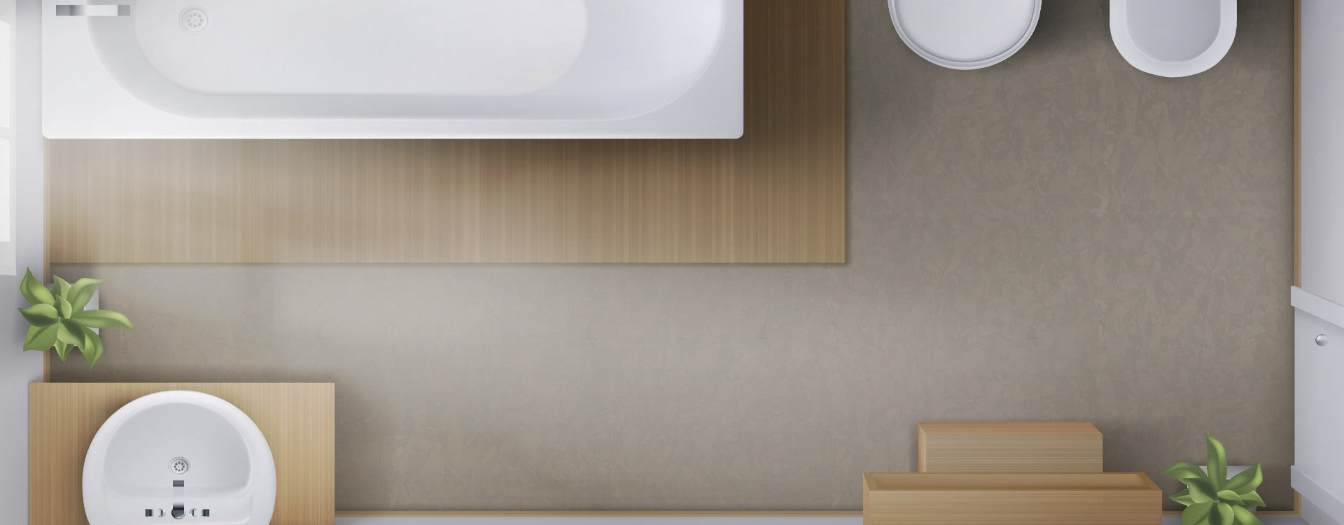 ¿CÓMO DECORAR UN BAÑO ESTRECHO Y LARGO?