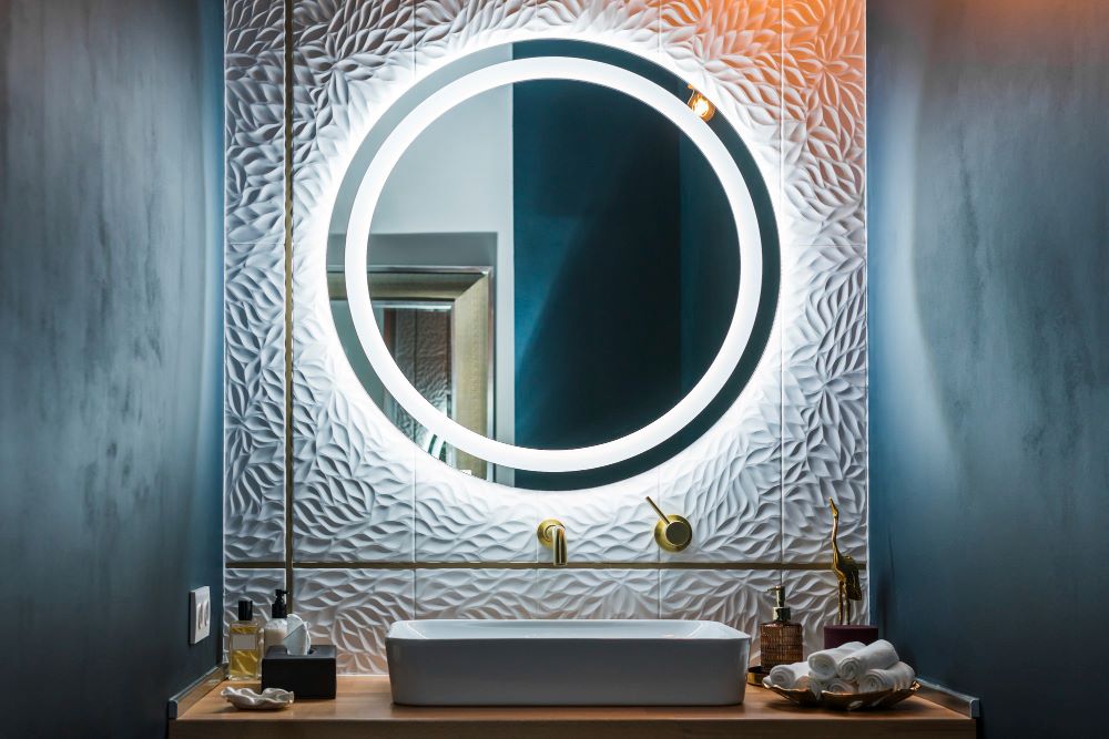 TENDENCIAS EN DECORACIÓN CON ESPEJOS REDONDOS CON LUZ PARA BAÑOS