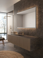 Espejo de Baño y Vestidor Rectangular con Luz LED Retroiluminada · Modelo CALIFORNIA