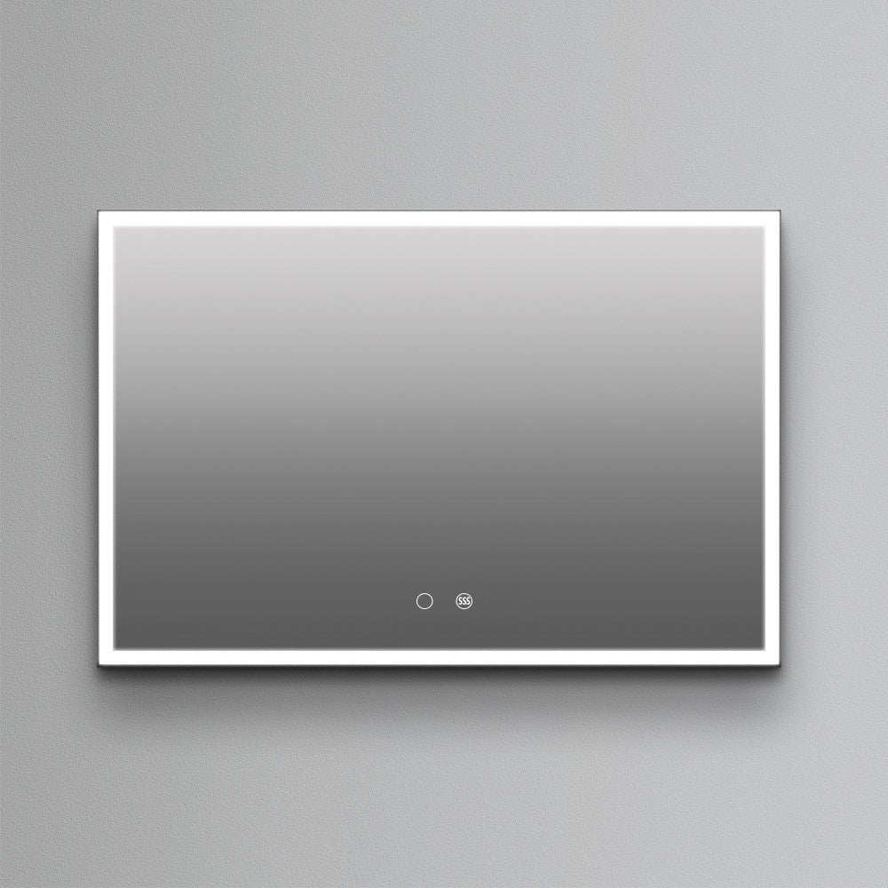Espejo led cuadrado con luz frontal Suiza TRILED - LEDIMEX - EspejoLED