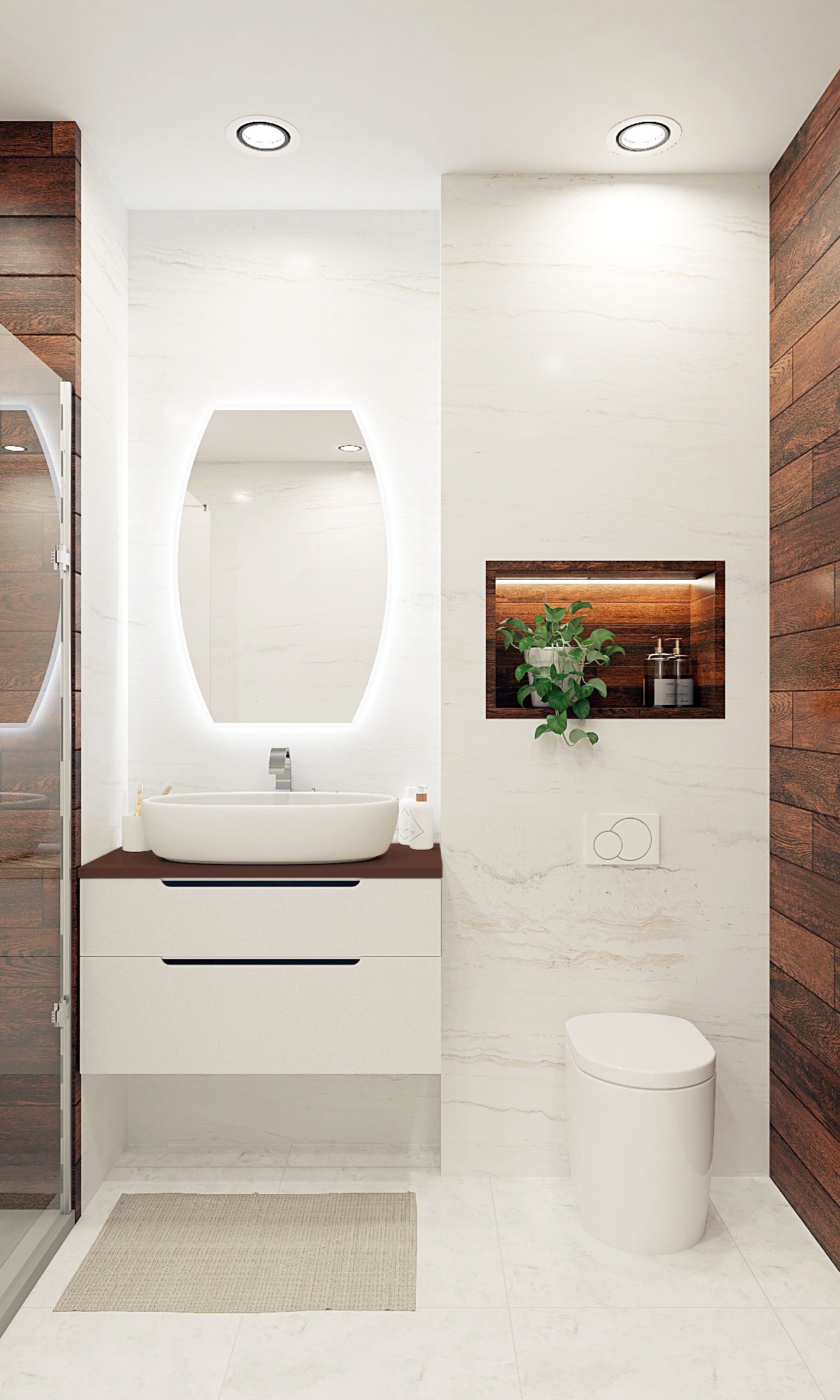 Espejo de baño Modelo BASET