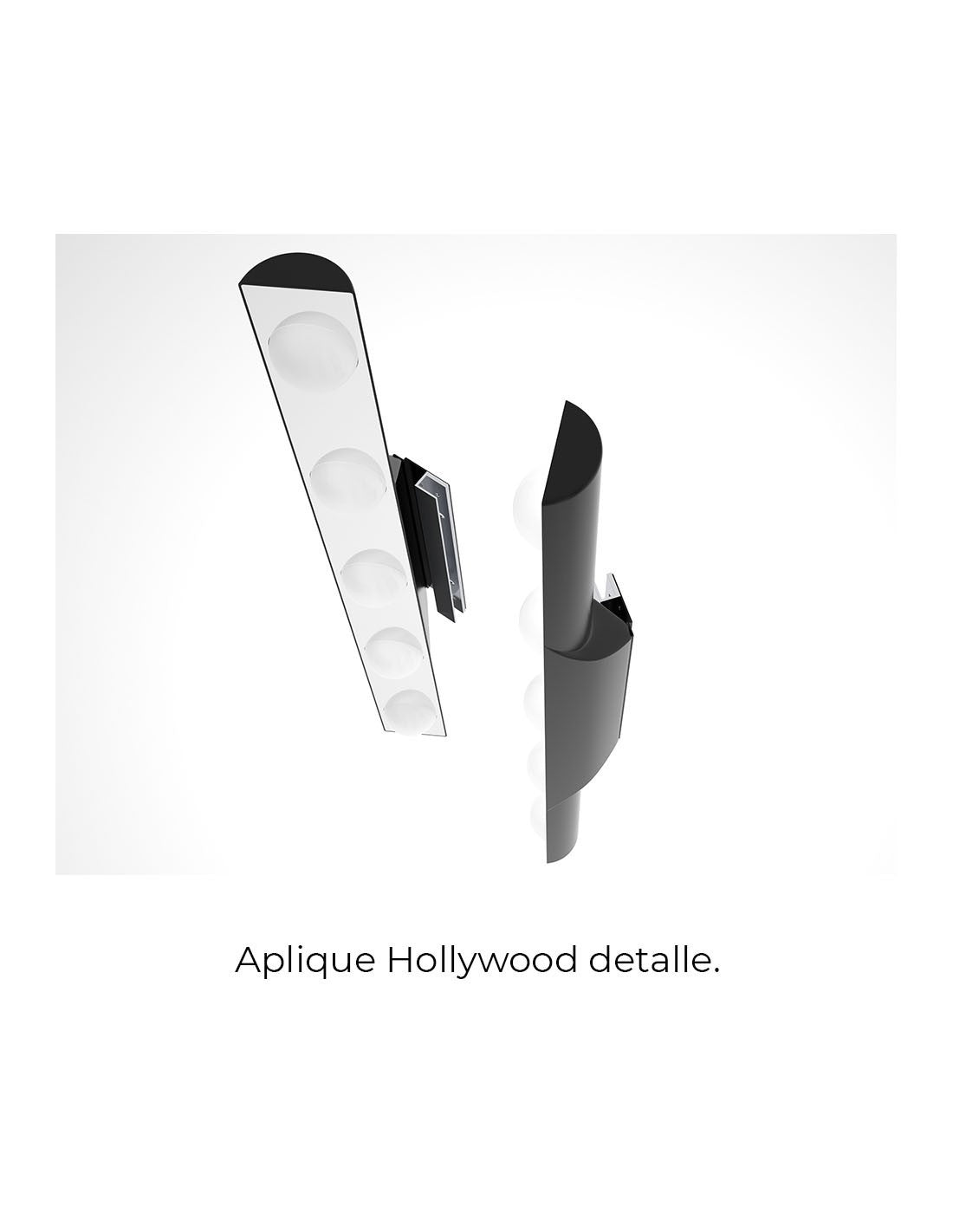 Espejo Modelo HOLLYWOOD - EspejoLED