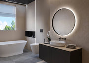 Espejo de baño con luz LED redondo, retroiluminado · Modelo ZIRA [config]