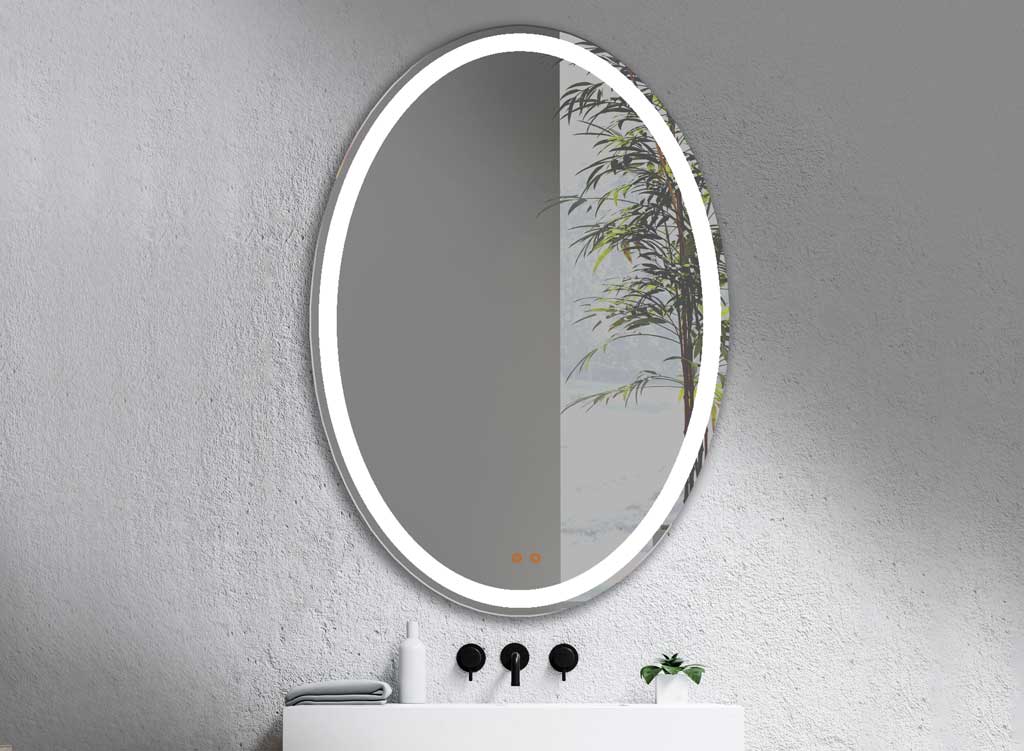 Espejo Modelo OVAL CON LUZ LED FRONTAL - EspejoLED