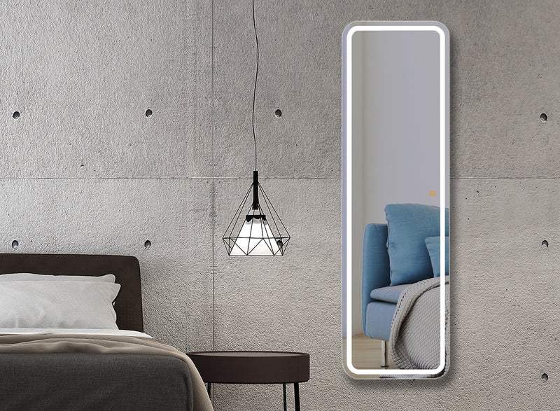 Espejo de baño y vestidor con luz LED frontal rectangular · Modelo VITARA VESTIDOR